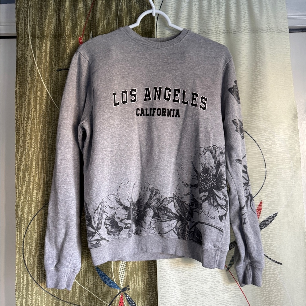 Blind Rooster Los Angeles California Grey Sweatshirt